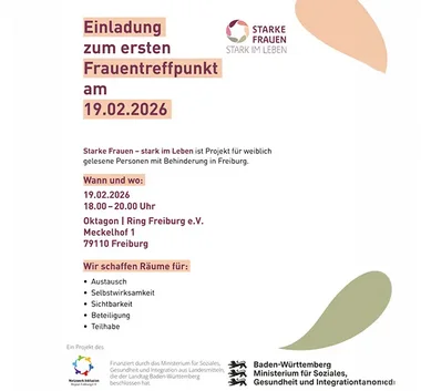 Flyer Einladung Frauentreffpunkt 